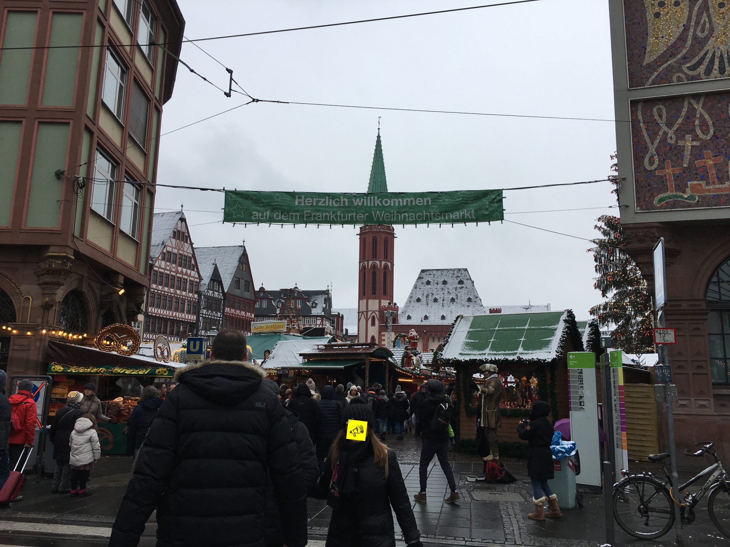 Der Frankfurter Weihnachtsmarkt auf dem Römer